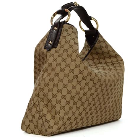 gucci large horsebit hobo bag gg monogram|gucci hobo bag sale.